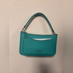 BRAND NEW Calvin Klein Teal Women's Shoulder Bag with Crossbody strap included
